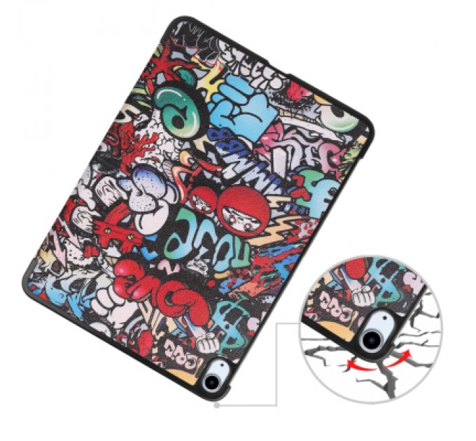 BeCover Чохол до планшета BeCover Smart Case Apple iPad Air 11" M2 2024 Graffiti (711605)