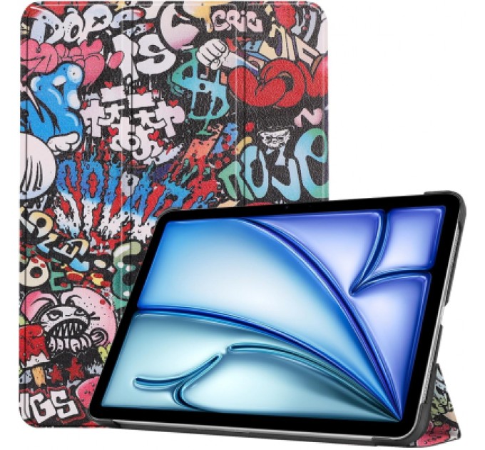 BeCover Чохол до планшета BeCover Smart Case Apple iPad Air 11" M2 2024 Graffiti (711605)