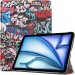 BeCover Чохол до планшета BeCover Smart Case Apple iPad Air 11" M2 2024 Graffiti (711605)
