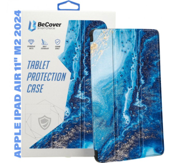 BeCover Чохол до планшета BeCover Smart Case Apple iPad Air 11" M2 2024 Ocean (711607)