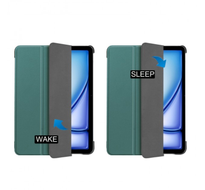 BeCover Чохол до планшета BeCover Smart Case Apple iPad Air 13" M2 2024 Dark Green (711613)