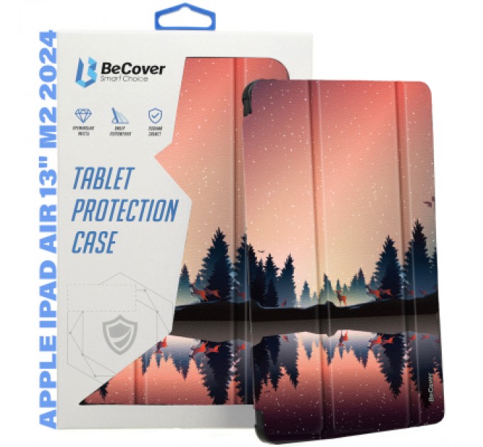 BeCover Чохол до планшета BeCover Smart Case Apple iPad Air 13" M2 2024 Dusk (711616)