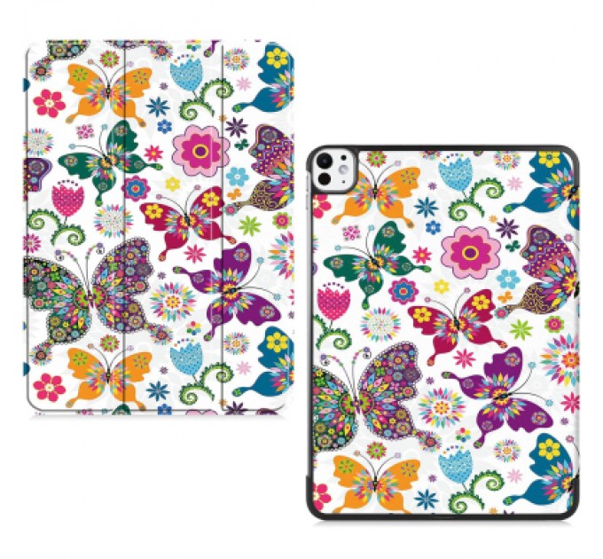 BeCover Чохол до планшета BeCover Smart Case Apple iPad Pro 11" M4 2024 Butterfly (711631)