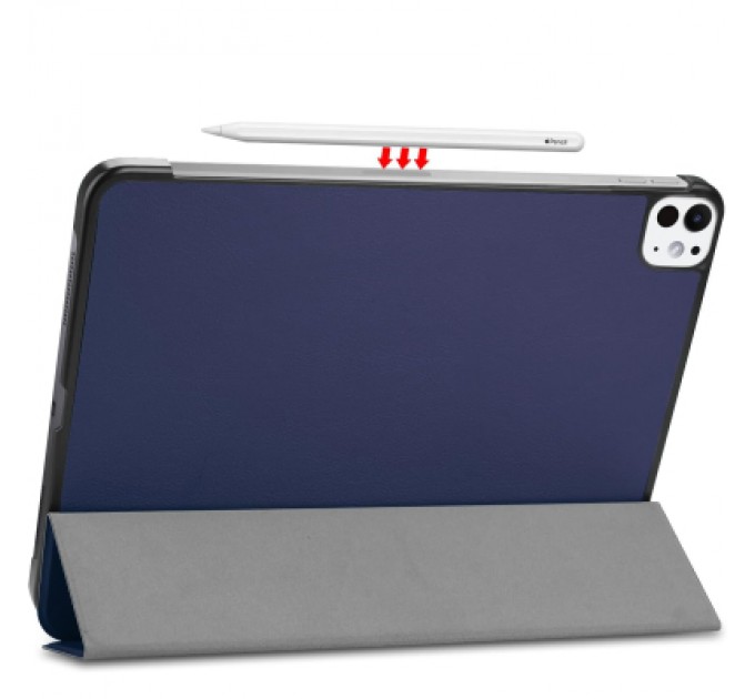 BeCover Чохол до планшета BeCover Smart Case Apple iPad Pro 11" M4 2024 Deep Blue (711622)