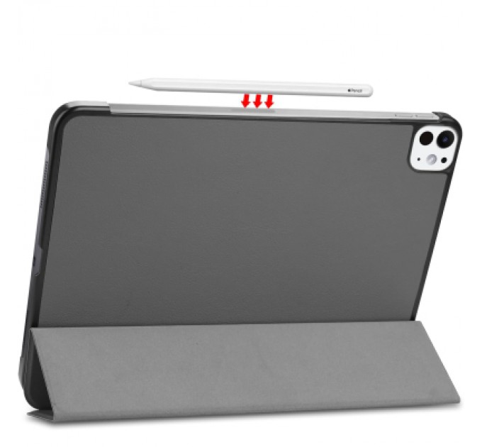 BeCover Чохол до планшета BeCover Smart Case Apple iPad Pro 11" M4 2024 Grey (711625)
