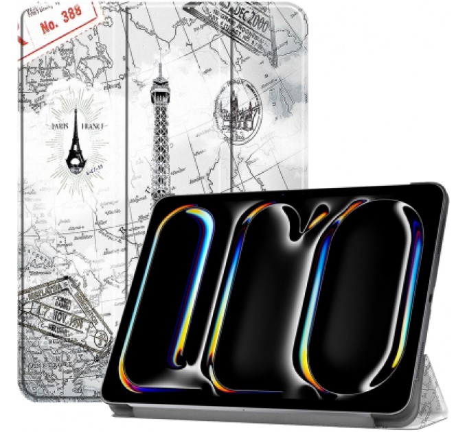 BeCover Чохол до планшета BeCover Smart Case Apple iPad Pro 11" M4 2024 Paris (711640)