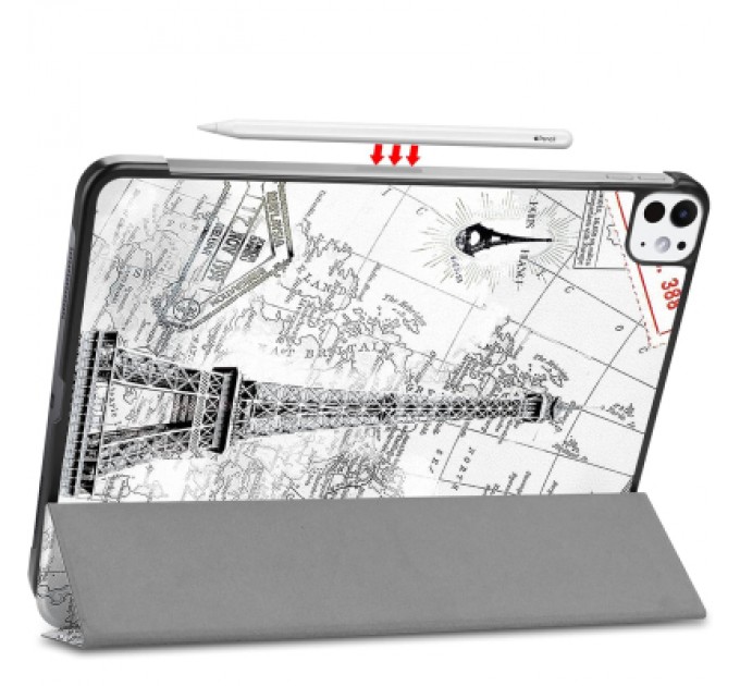 BeCover Чохол до планшета BeCover Smart Case Apple iPad Pro 11" M4 2024 Paris (711640)