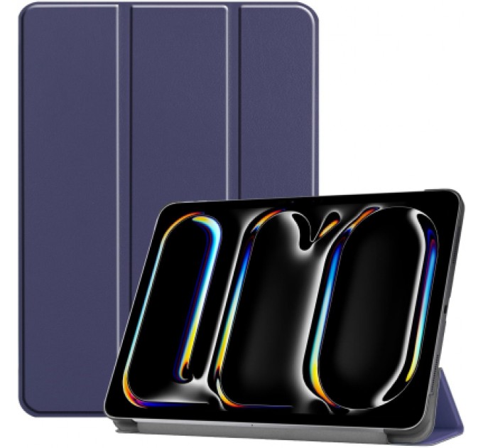 BeCover Чохол до планшета BeCover Smart Case Apple iPad Pro 13" M4 2024 Deep Blue (711644)