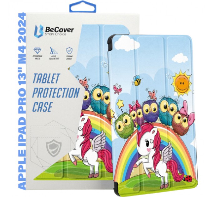 BeCover Чохол до планшета BeCover Smart Case Apple iPad Pro 13" M4 2024 Friends Unicorn (711650)