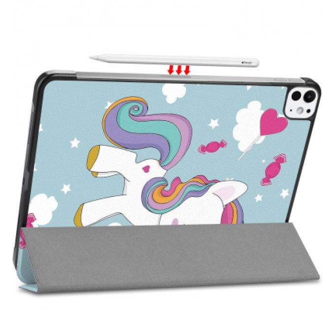 BeCover Чохол до планшета BeCover Smart Case Apple iPad Pro 13" M4 2024 Unicorn (711652)