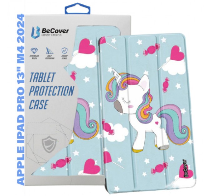 BeCover Чохол до планшета BeCover Smart Case Apple iPad Pro 13" M4 2024 Unicorn (711652)