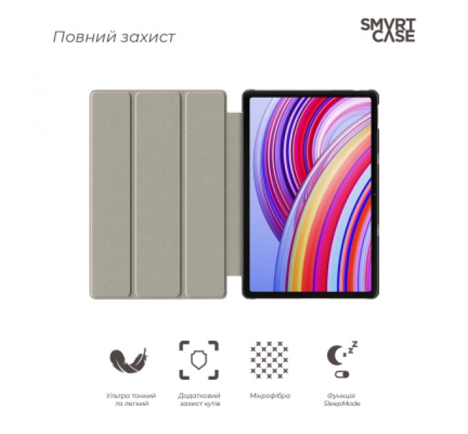 Armorstandart Чохол до планшета Armorstandart Smart Case Xiaomi Redmi Pad Pro / Poco Pad Black (ARM77456)