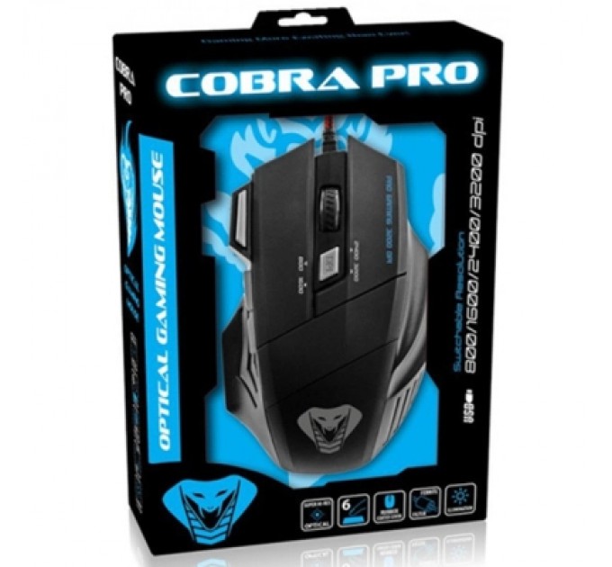 Media-Tech Мишка Media-Tech Cobra Pro USB Black (MT1115)