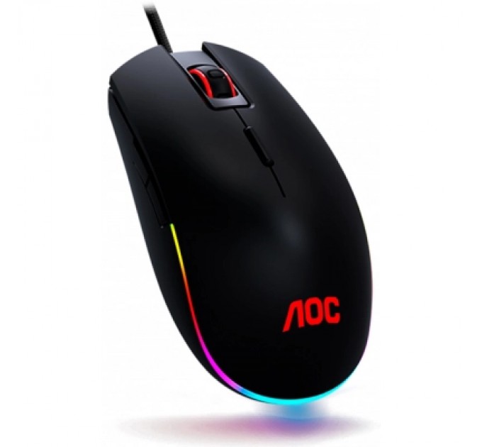 AOC Мишка AOC GM500 RGB USB Black (GM500DRBE)