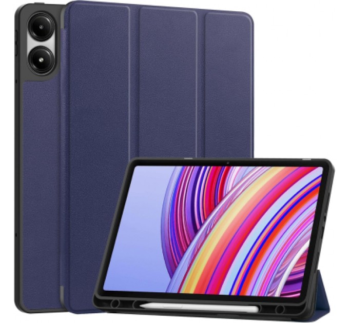 BeCover Чохол до планшета BeCover Flexible TPU Mate Xiaomi Poco Pad 12.1" Deep Blue (711583)