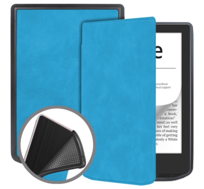 BeCover Чохол до електронної книги BeCover Smart Case PocketBook 629 Verse / 634 Verse Pro 6" Light Blue (710973)