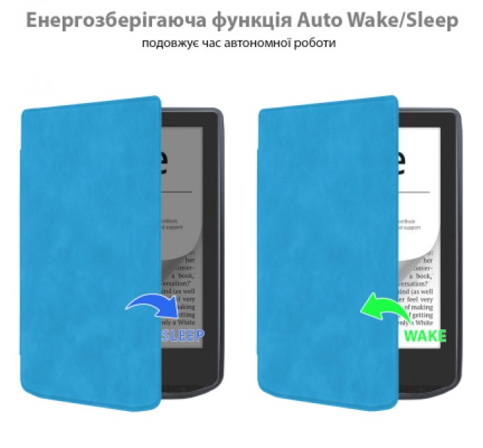 BeCover Чохол до електронної книги BeCover Smart Case PocketBook 629 Verse / 634 Verse Pro 6" Light Blue (710973)