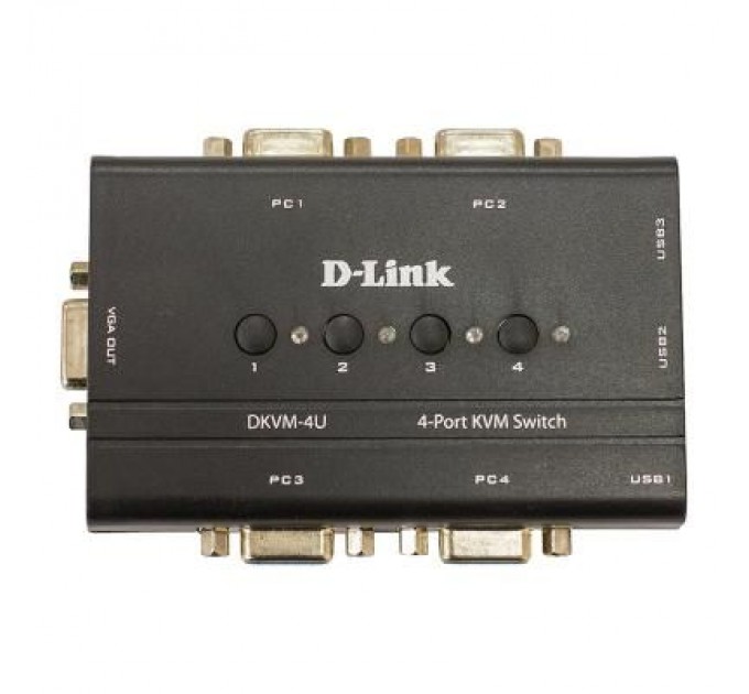 D-Link Комутатор KVM D-Link DKVM-4U
