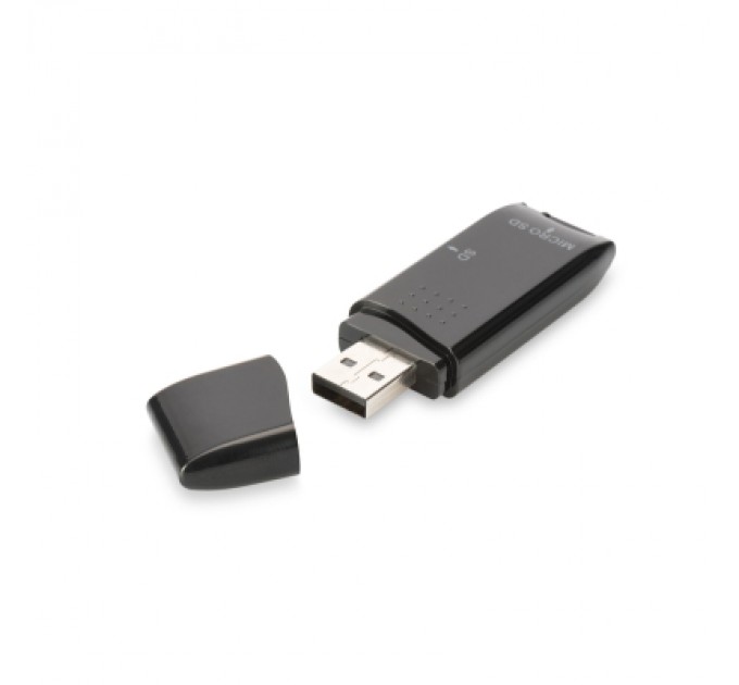 Digitus Зчитувач флеш-карт Digitus USB 2.0 SD/MicroSD (DA-70310-3)