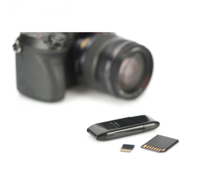 Digitus Зчитувач флеш-карт Digitus USB 2.0 SD/MicroSD (DA-70310-3)