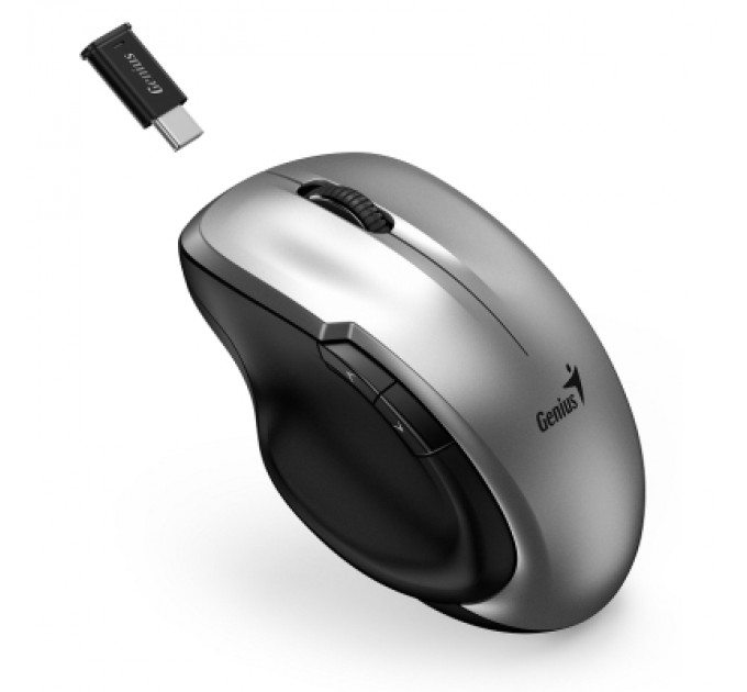 Genius Мишка Genius Ergo 8200S Wireless Silver (31030029404)