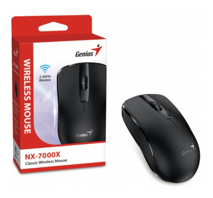 Genius Мишка Genius NX-7000X Wireless Black (31030033400)