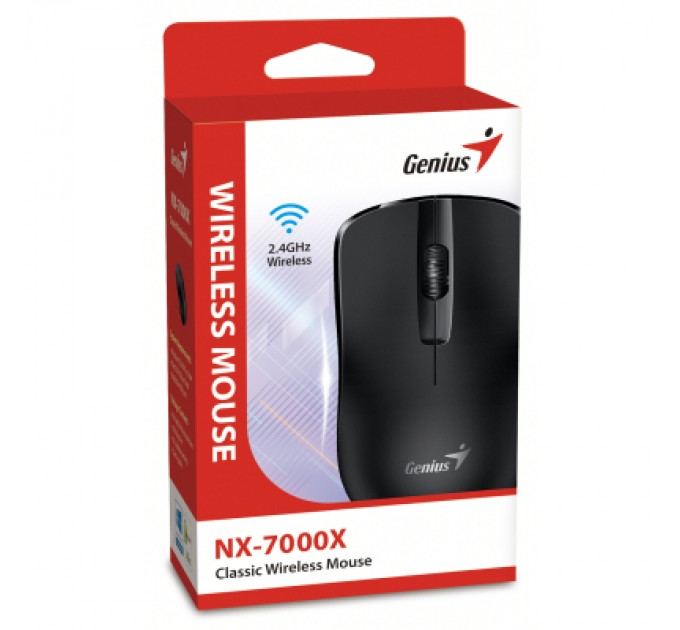 Genius Мишка Genius NX-7000X Wireless Black (31030033400)