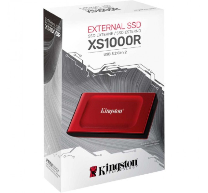 Kingston Накопичувач SSD USB-C 1TB Kingston (SXS1000R/1000G)