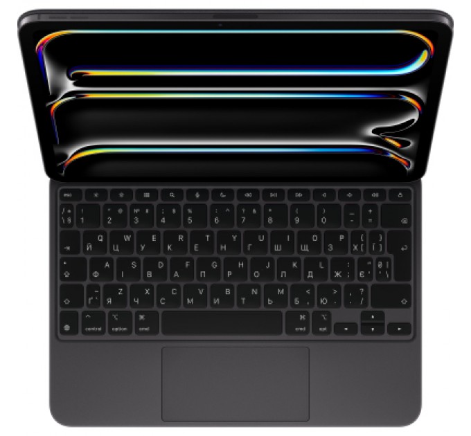Apple Чохол до планшета Apple Magic Keyboard for iPad Pro 11inch (M4) - Ukrainian - Black,Model A2975 (MWR23UA/A)