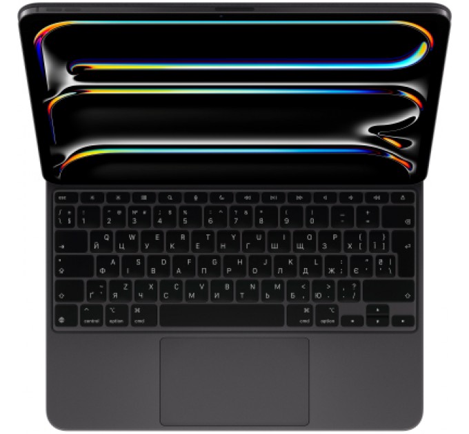 Apple Чохол до планшета Apple Magic Keyboard for iPad Pro 13inch (M4) - Ukrainian - Black,Model A2974 (MWR53UA/A)