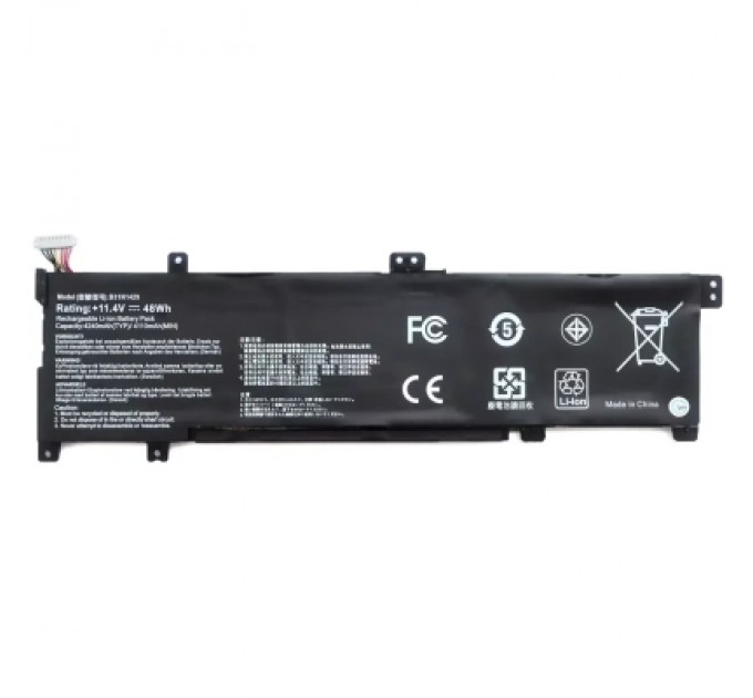 AlSoft Акумулятор до ноутбука Asus K501 B31N1429, 4200mAh (48Wh), 3cell, 11.4V, Li-ion AlSoft (A47925)