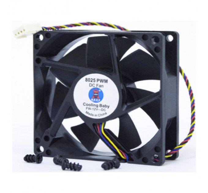 Cooling Baby Кулер до корпусу Cooling Baby 8025 PWM