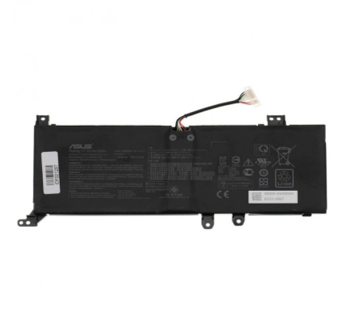 ASUS Акумулятор до ноутбука ASUS X509 B21N1818-2, 4850mAh (37Wh), 2cell, 7.7V, Li-ion (A47935)