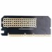 Maiwo Контролер Maiwo M.2 NVMe M-key SSD 22*30mm, 22*42mm, 22*60mm, 22*80mm to PCI (KT046)