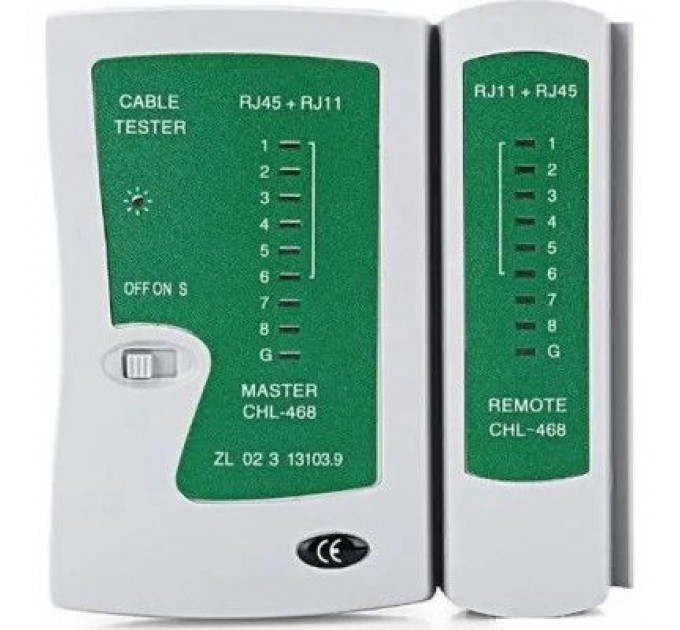 Hypernet Тестер кабельний Hypernet RJ-45, RJ-12 (TST2)