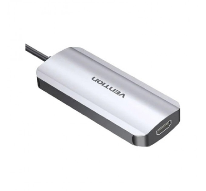 Vention Концентратор Vention USB 3.1 Type-C to HDM/USB 3.0х3//PD 100W 5-in-1 (THFHB)
