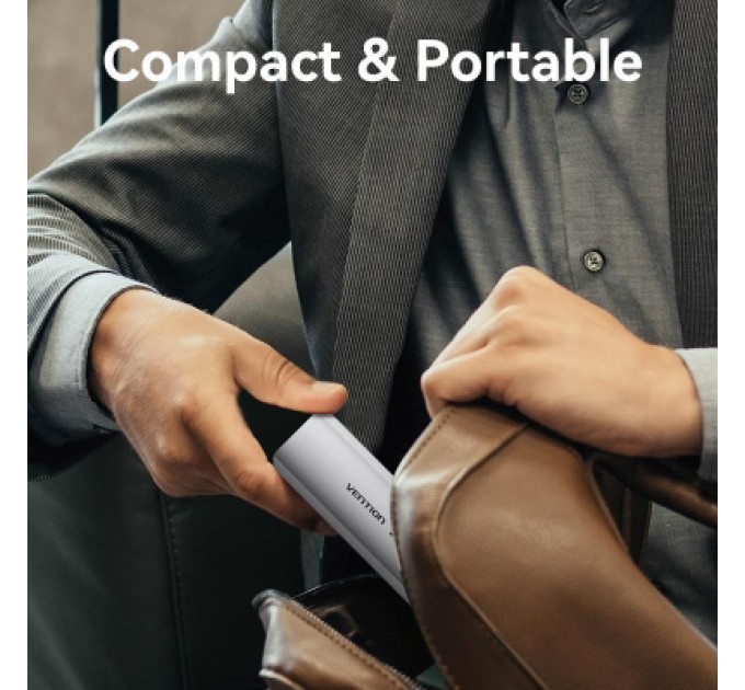 Vention Концентратор Vention USB 3.1 Type-C to HDMI 4K60Hz/USB 3.0x2/RJ45/SD/TF/3.5mm/PD 100W Hub 9-in-1 (TQMHB)