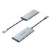 Vention Концентратор Vention USB 3.1 Type-C to HDMI/USB 3.0x3/SD/TF/PD 100W 7-in-1 (TOPHB)