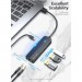 Vention Концентратор Vention USB 3.0 to 3хUSB 3.0/2хTRS Audio/USB Micro 1.0m (CHIBF)