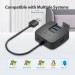 Vention Концентратор Vention USB 3.0 to 4хUSB 3.0 Black 1.0m (CHBBF)