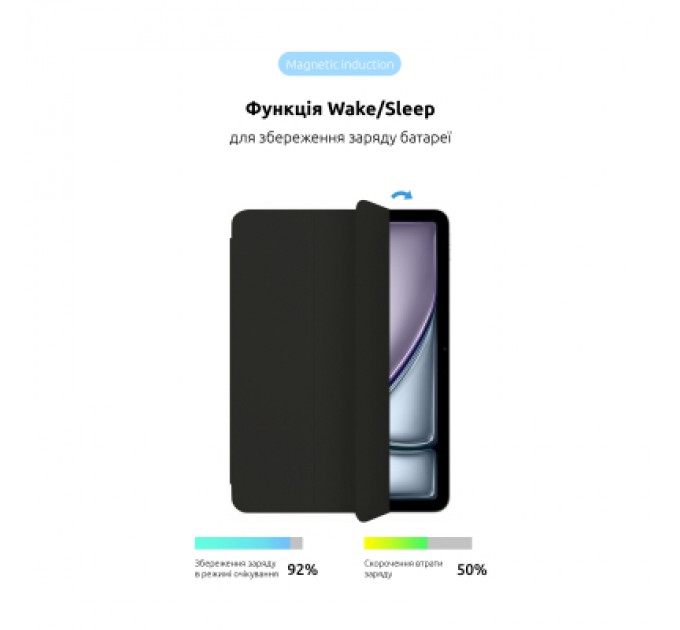 Armorstandart Чохол до планшета Armorstandart Smart Case iPad Air 11 2024 Black (ARM74641)