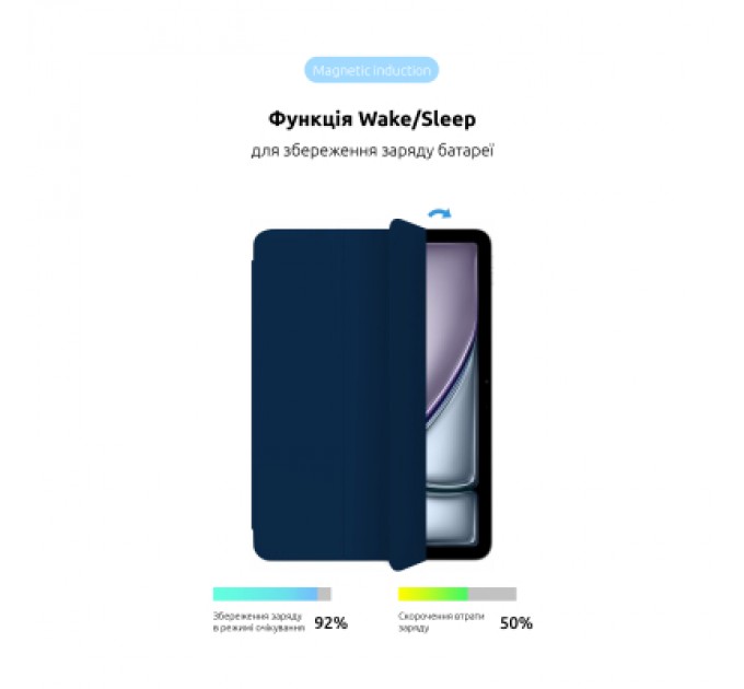 Armorstandart Чохол до планшета Armorstandart Smart Case iPad Air 11 2024 Midnight Blue (ARM78295)