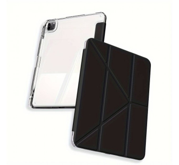 BeCover Чохол до планшета BeCover Ultra Slim Origami Transparent Apple iPad Pro 11" M4 2024 Black (711689)