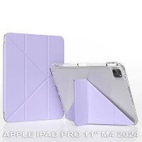 Чохол до планшета BeCover Ultra Slim Origami Transparent Apple iPad Pro 11" M4 2024 Purple (711692)