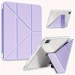 BeCover Чохол до планшета BeCover Ultra Slim Origami Transparent Apple iPad Pro 11" M4 2024 Purple (711692)