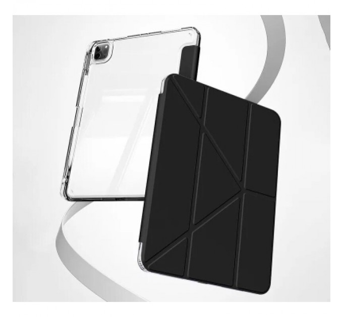 BeCover Чохол до планшета BeCover Ultra Slim Origami Transparent Apple iPad Pro 12.9 2020/2021/2022 Black (711694)