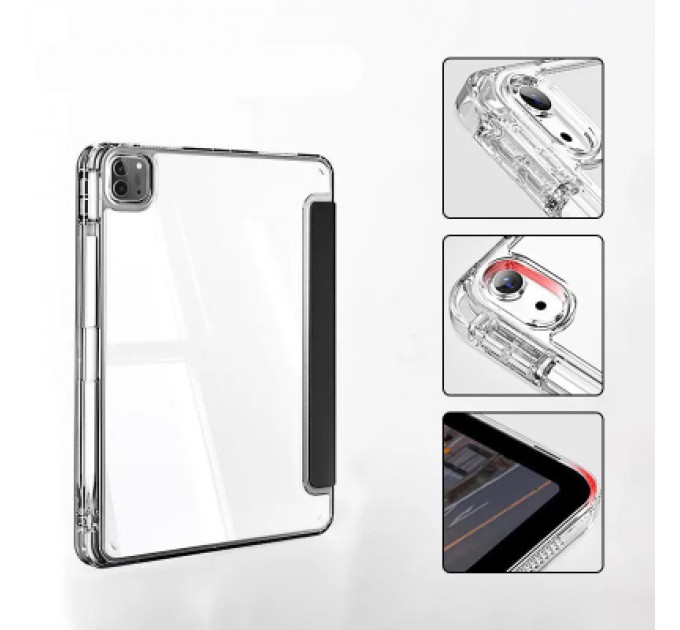 BeCover Чохол до планшета BeCover Ultra Slim Origami Transparent Apple iPad Pro 12.9 2020/2021/2022 Black (711694)