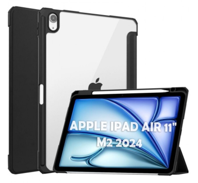 BeCover Чохол до планшета BeCover Soft Edge TPU Apple iPad Air 11" M2 2024 Black (711702)