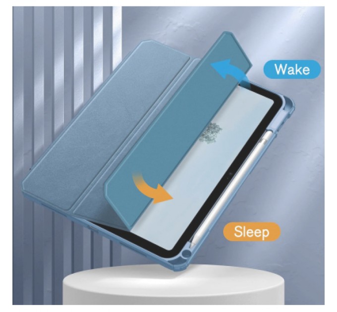 BeCover Чохол до планшета BeCover Soft Edge TPU Apple iPad Air 11" M2 2024 Blue Haze (711703)