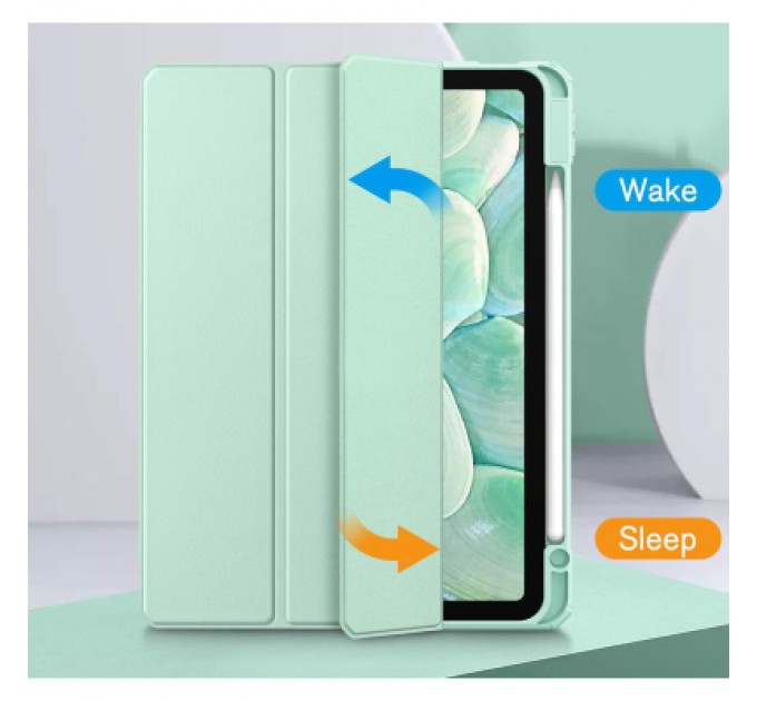 BeCover Чохол до планшета BeCover Soft Edge TPU Apple iPad Air 11" M2 2024 Light Green (711704)